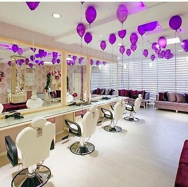 Gözəllik salonu interyeri və avadanlıqları - Geniş və işıqlı salon