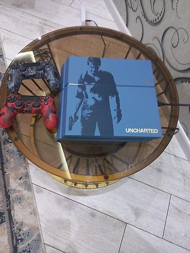 PlayStation 4 – Uncharted 4 Limited Edition konsol dəsti - Model: PS4 — 4