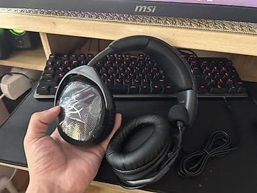 veten komputer: HyperX Cloud Stinger 2 oyun qulaqlığı - Güclü səs: 50 mm sürücülər — 4