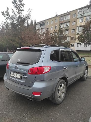 daewoo damas satisi: Hyundai Santa Fe CLX, mavi rəng, Azərbaycanda qeydiyyat (dövlət nömrə — 3
