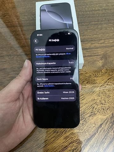 iphone 16 satisi: IPhone 16 Pro, 256 GB, Graphite, Face ID — 7