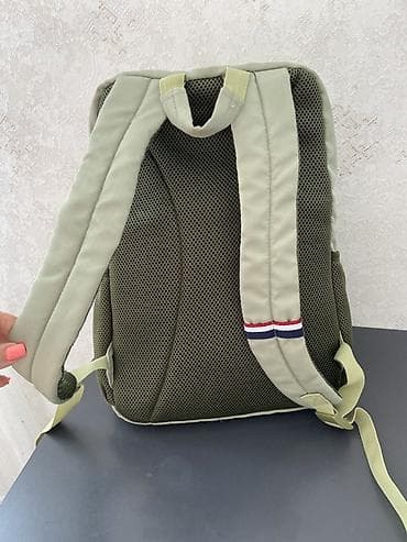 anex air x: U.S. Polo Assn. bel çantası/rükzak 45X30sm - Rəng: açıq yaşıl və tünd — 4