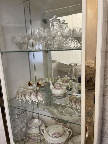 шкафчики на балконе: Новый, Распашной, 2 двери Прямой шкаф, Сервант, Азербайджан — 2