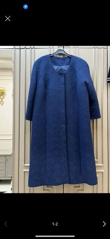 Italya brendi plaş 44 olcu Qadınlar üçün zərif üst geyimi