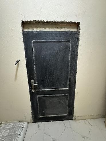 paltar aslan: Dəmir giriş qapısı və daxili otaq qapısı dəsti - Material: qalın — 1