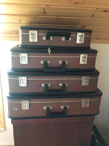 чемоданы производство кыргызстан: Antik çemodanlar…biri 30-40-50azn. dəst alana endirim150azn — 3