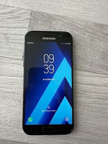 a7 2017: Samsung Galaxy A5 2017, 32 GB, rəng - Qara — 1