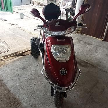 neon işıq: Elektrik skuter – off-road təkərli, baqaj qutulu - Korpusu tünd — 5