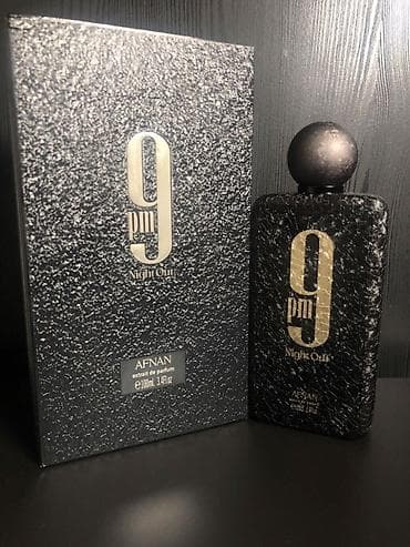 sac kremi: Afnan 9 PM Night Out – uniseks extrait de parfum, 100 ml. Xarakter: - — 5