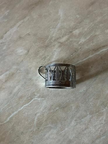 serviz alıram: Çay dəsti, rəng - Gümüşü, Metal — 2