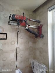 Sifarişlə əl işləri: #Betonkesme #betondeşmə Beton kubik kərpic - dən kəsim deşim — 5