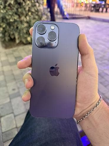 IPhone 14 Pro Max, Deep Purple, Simsiz şarj, Face ID