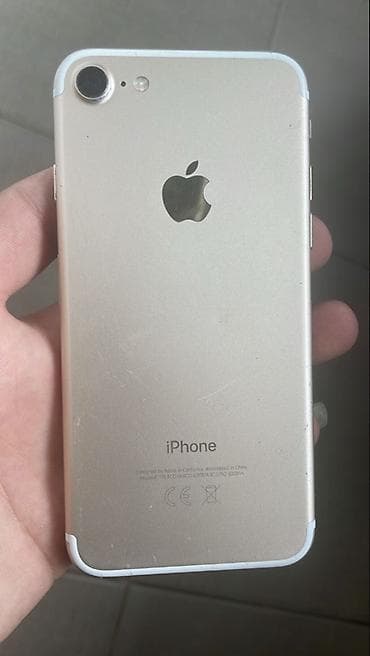 iphone 7 ekrani: IPhone 7, Qızılı, Barmaq izi — 2