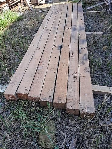 salban: Taxta şalban dəstəsi - Material: iynəyarpaq ağacı (şam tipli) — 3