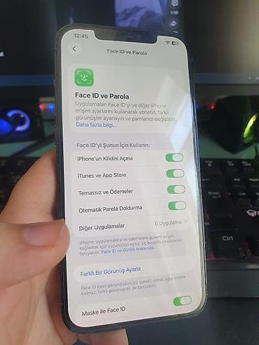 data modem sim card: IPhone 12 Pro Max, 256 GB, Sierra Blue, Face ID — 9