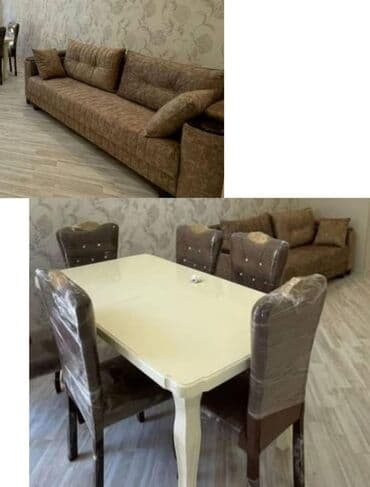кухонный стол: Divan ve stol stul dest 850 azn unvan masazir🧚🏼‍♀️AHU🧚🏼‍♀️ — 1