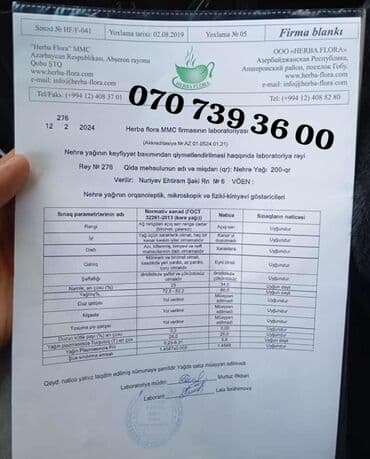 yağı: Təmiz süd məhsulları. Nehrə yağı 1 kg 12 azn. Ərinmişin 1 balonu 50 — 4