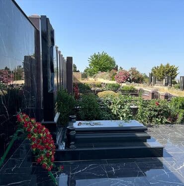 düz qaş formaları: Məzar daşı və komplekslərinin hazırlanması - Qara, qırmızı və tünd — 1