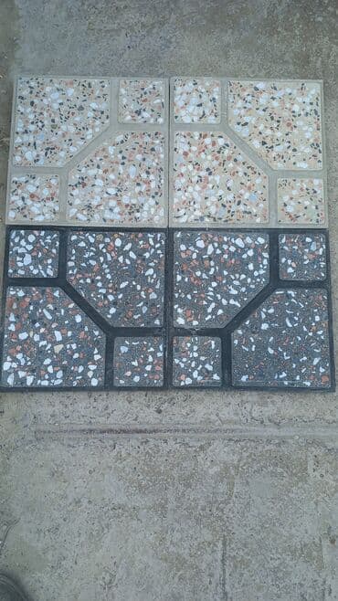 Ev üçün dekor: Məhsul: Kafel/daş döşəmə plitələri (mozaik daş çınqıllı dizayn) - — 3