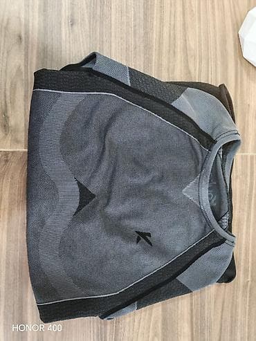 pull and bear: Futbolka, S, rəng - Boz — 2