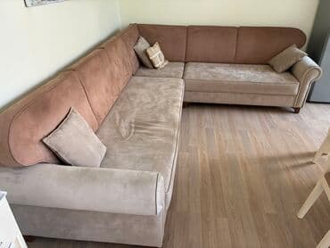 metbex kunc divanları: Künc divan, İşlənmiş, Açılmayan, Bazasız, Parça, Çatdırılma yoxdur — 1