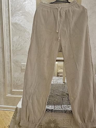 aşbaz geyimi: ZARA kişi/trend unisex trikotaj şalvarlar – 2 rəng - Brend: ZARA - — 2