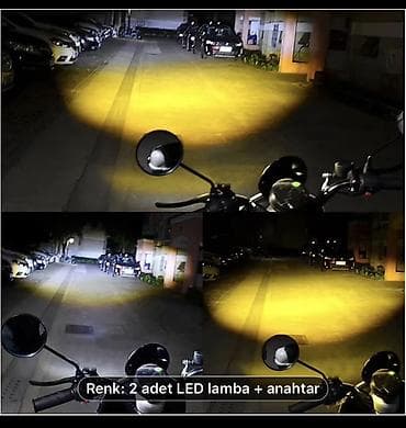 motosikle: Komplekt, Yaxın və uzaq vuran işıqlar Yeni — 2