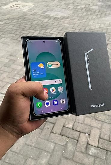 galaxy s8 plus: Samsung Galaxy S25, 256 GB, Zəmanət, İki sim kartlı, Sənədlərlə — 1
