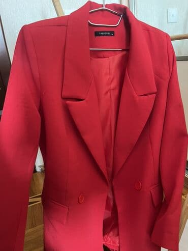 deri pencekler: Пиджак, Trendyolmilla, M — 2