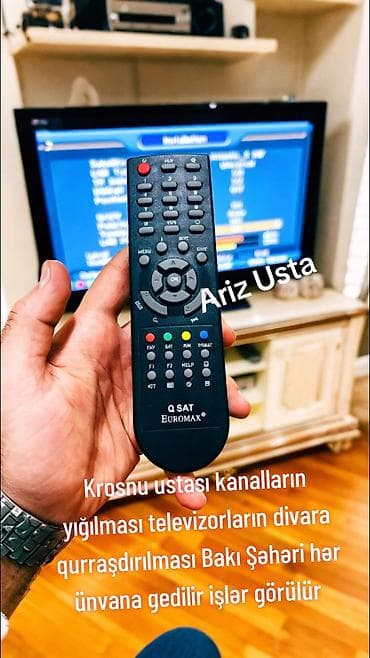 Krosnu və TV ustası xidməti - Peyk antenalarının (krosnu) lalafo.az -da Krosnu və TV ustası xidməti - Peyk antenalarının (krosnu)