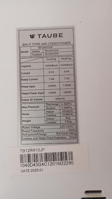 iwlenmiw kondisionerler: - Brend: TAUBE kansaner 45kv teze kimidir avqust ayinda alinib.evden — 4