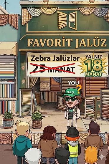 Ev və bağ: Zebra jalüzlər – endirimdə ətraflı zəng edin — 1