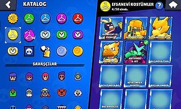 river coins ltd: Brawl Stars hesabında geniş skin kolleksiyası satılır. Özəlliklər: 50 — 4