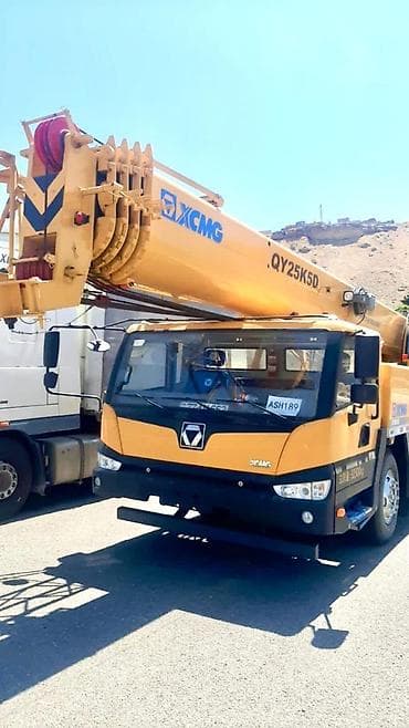 кран аренда: XCMG - QY25K5D. Hal-hazırda icarədə işlək vəziyyətdədir. ( Alıcı — 2