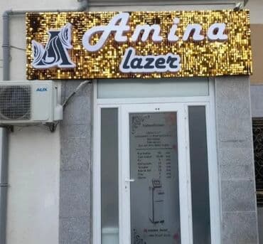 Boşqablar: Xüsusi vitrin və fasad üçün hazırlanmış reklam lövhələri və işıqlı — 6