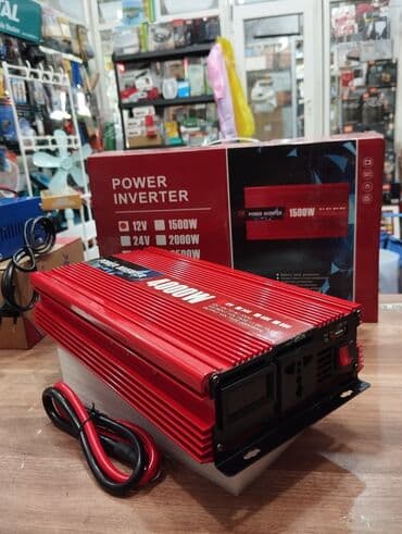 maşın üçün oturacaq: Inverter ups i̇nverterler 🔹akkumlyatora qowularaq 12v -u 220v-a — 4