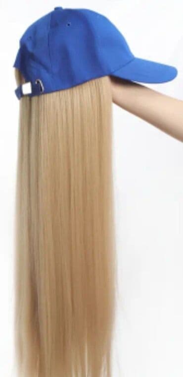 королевский боб для похудения оригинал и подделка: Qırmızı beysbol papaqlı saç parik - 2-si 1-də dizayn: papağın iç — 6