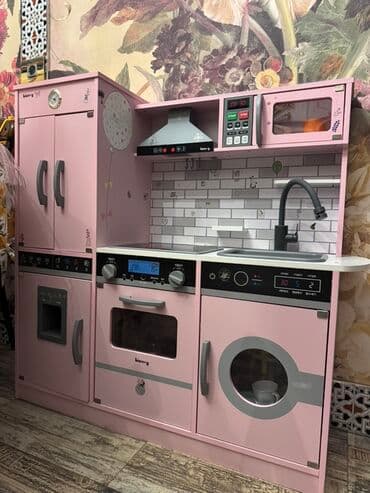 plasdik pəncərələr: Uşaq üçün böyük ölçülü oyun mətbəxi – “kioury” tematik komplekt - — 1