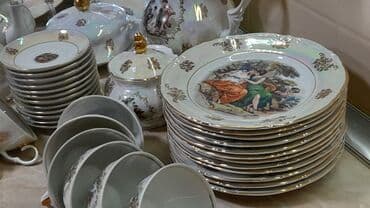 элитные 3 комнатные квартиры: Çay dəsti, Farfor, 12 nəfərlik — 4