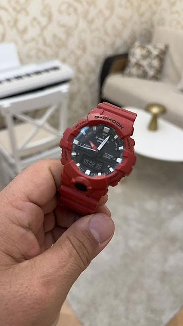Qol saatları: Qol saatı, G-Shock, rəng - Qırmızı — 2