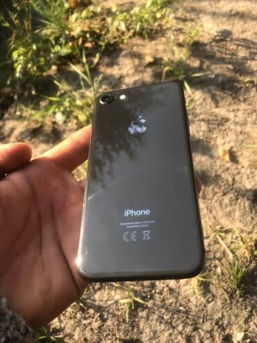 IPhone 8, 64 GB, Qara, Sənədlərlə, Simsiz şarj
