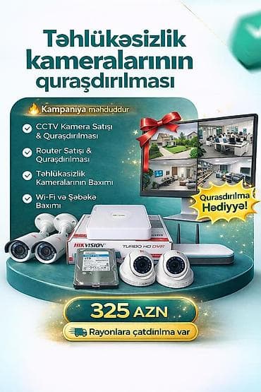 təhlükəsizlik: Təhlükəsizlik sistemləri | Müşahidə kameraları | Quraşdırılma — 1