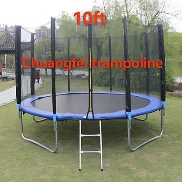 Батуты: Chuangfei 10ft trampolin - Ölçü: 10 fut (təxmini 3 m diametr) - — 1