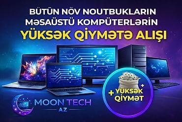 Noutbuk və netbuklar: Xidmət: Bütün növ noutbuk və masaüstü kompüterlərin yüksək qiymətə — 1