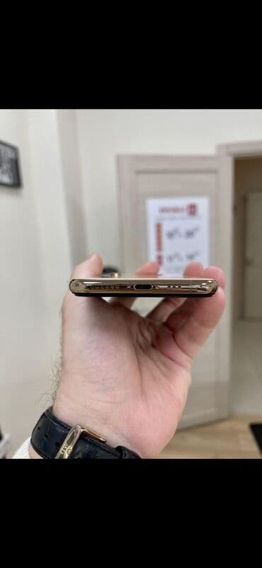 iphone xs barter: IPhone Xs, Qızılı, Face ID — 3