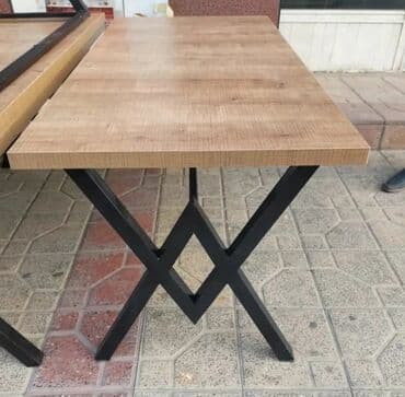 konputer masası: Açılmayan, Taxta, Dördbucaq masa — 2