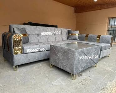 mətbəx ucun divan: Künc divan, Yeni, Açılan, Bazalı, Parça, Pulsuz çatdırılma — 2