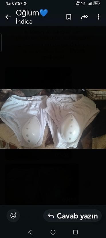 uzun corab: Məhsul: Uşaq üçün idman qoruyucusu olan alt geyimi (2 ədəd set) — 3