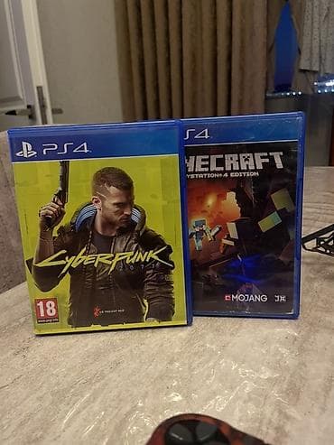 ps4 minecraft disk: PS4 oyun diskleri paketi ciziqsiz catsiz mimecraft qabinin usdunde cat — 1