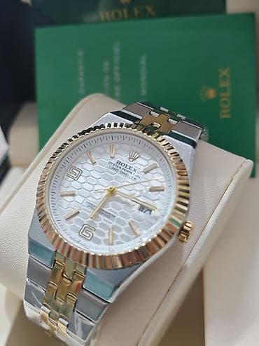 pobeda saat: Yeni, Qol saatı, Rolex, rəng - Qızılı — 7